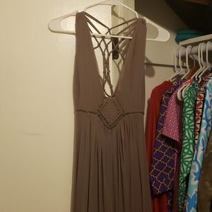 Long Maxi Dress Sexy Back